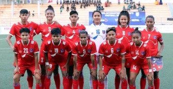 बंगलादेशसँग दोस्रो मैत्रीपूर्ण फुटबल खेल्दै नेपाल
